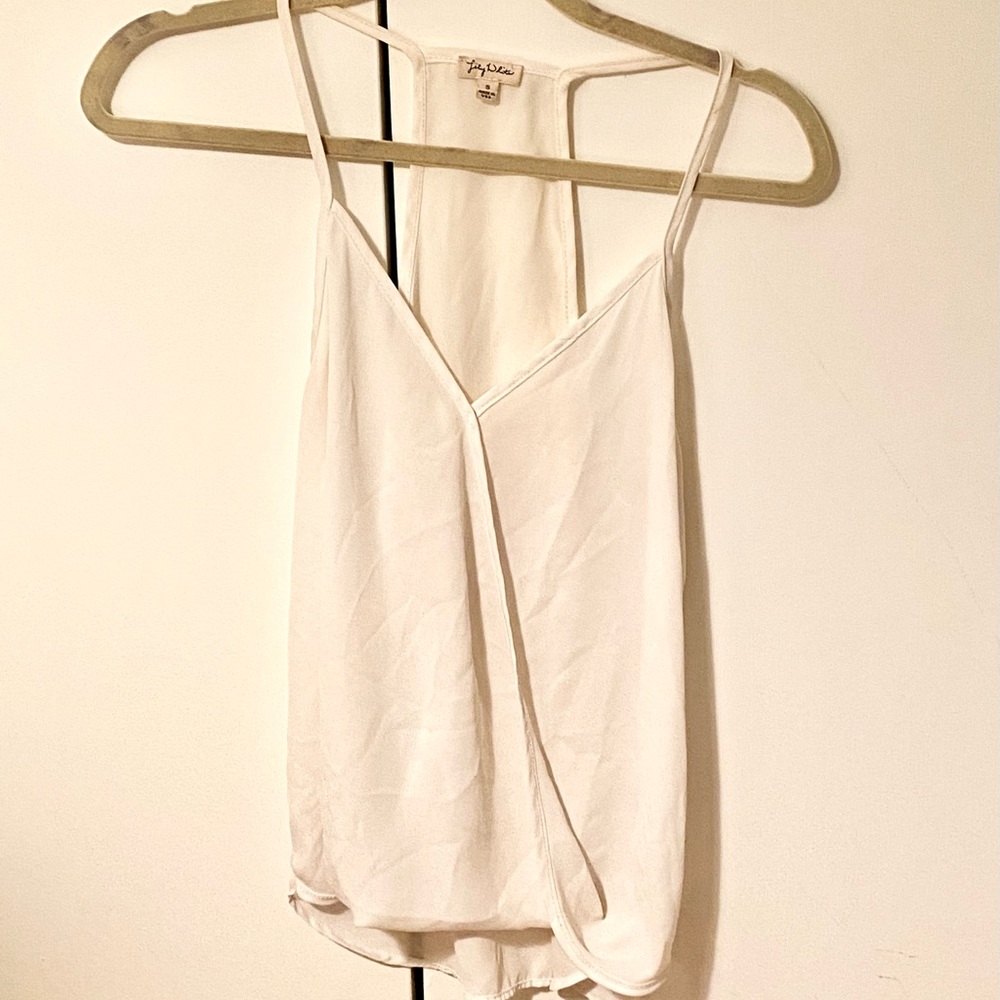 Lily white white tank top. Size small